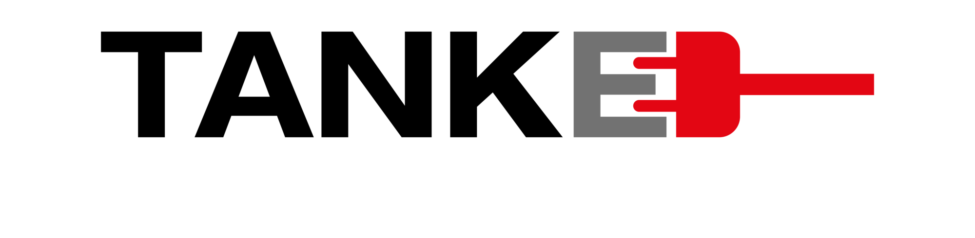 Logo Tank mit einem Kabel 