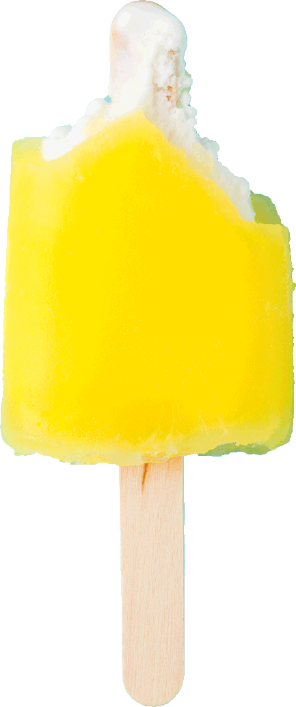 @ Adode.com Angebissenes Eis am Stil